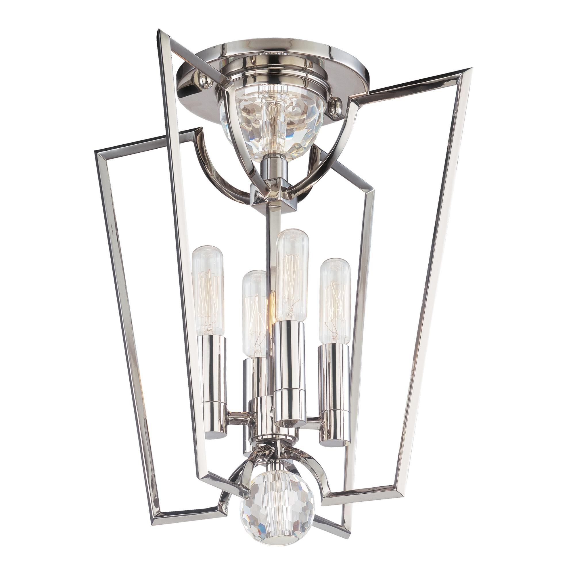 Waterloo 13 Inch Semi Flush Mount by Hudson Valley Lighting